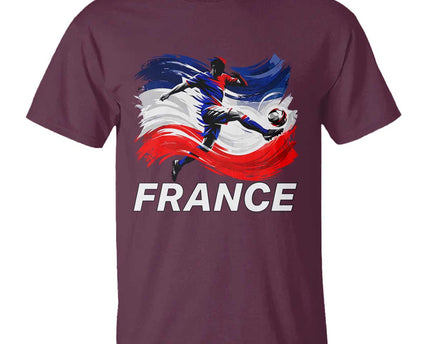 France Soccer Football Fan French Flag T-Shirt
