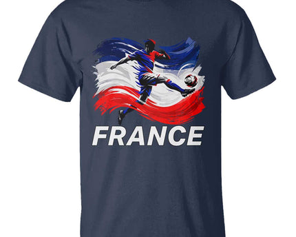 France Soccer Football Fan French Flag T-Shirt