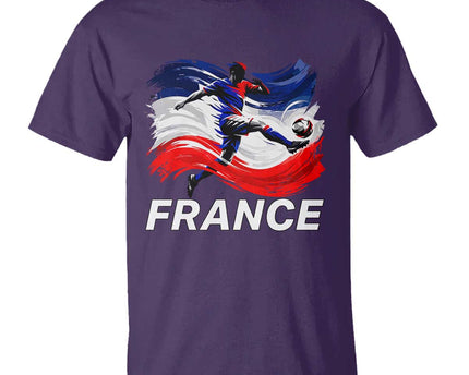 France Soccer Football Fan French Flag T-Shirt