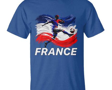 France Soccer Football Fan French Flag T-Shirt