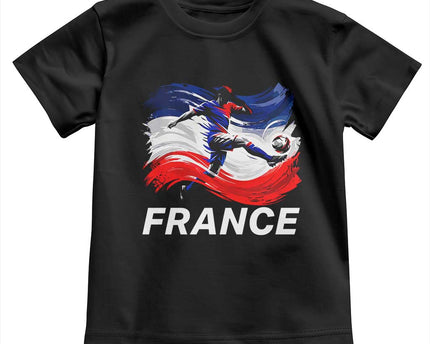 France Soccer Football Fan French Flag Toddler T-Shirt