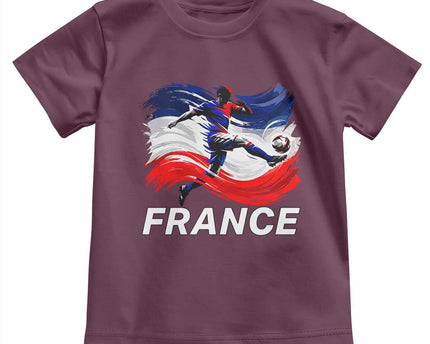 France Soccer Football Fan French Flag Toddler T-Shirt