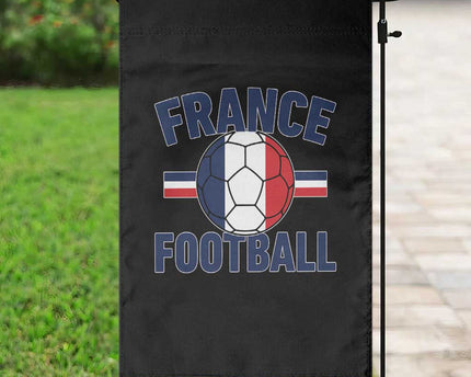 French Flag France Soccer Football Fan Garden Flag