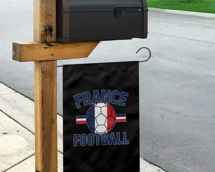 French Flag France Soccer Football Fan Garden Flag