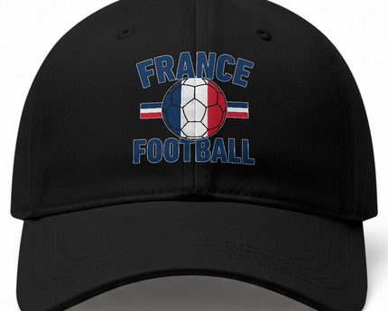 French Flag France Soccer Football Fan Baseball Cap