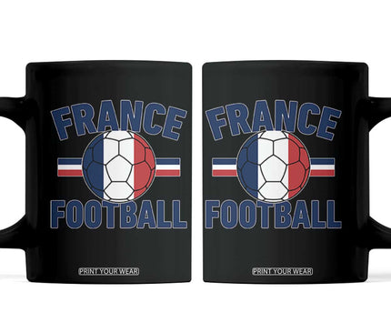 French Flag France Soccer Football Fan Coffee Mug