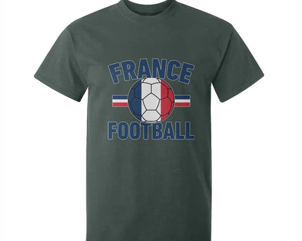 French Flag France Soccer Football Fan T-Shirt