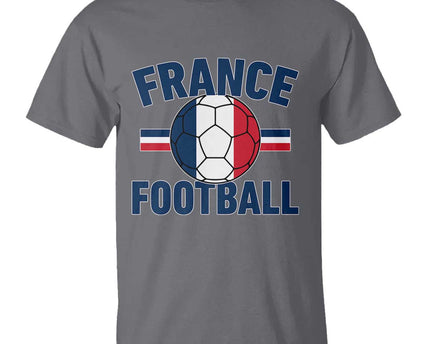 French Flag France Soccer Football Fan T-Shirt