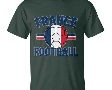 French Flag France Soccer Football Fan T-Shirt