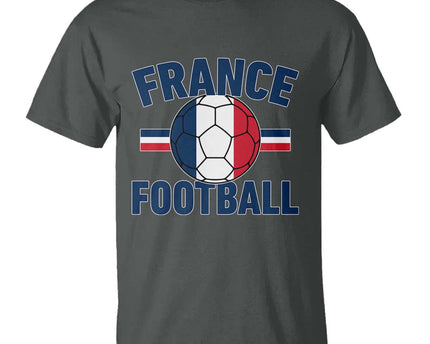 French Flag France Soccer Football Fan T-Shirt