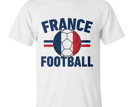 French Flag France Soccer Football Fan T-Shirt