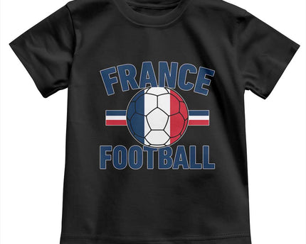French Flag France Soccer Football Fan Toddler T-Shirt