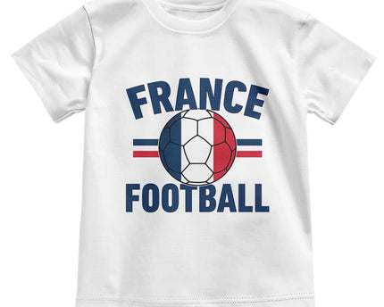 French Flag France Soccer Football Fan Toddler T-Shirt