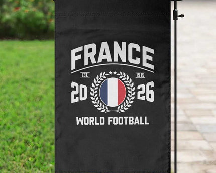 France Soccer Fan French Flag Patriotic Sports Garden Flag TS14