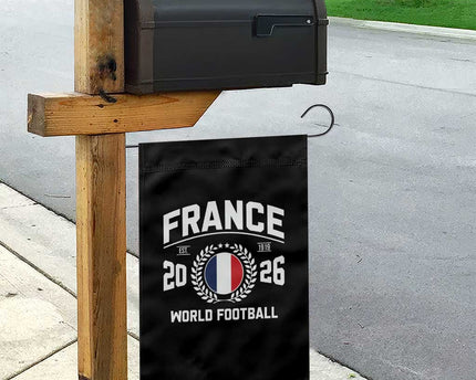 France Soccer Fan French Flag Patriotic Sports Garden Flag TS14