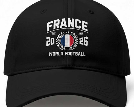 France Soccer Fan French Flag Patriotic Sports Baseball Cap