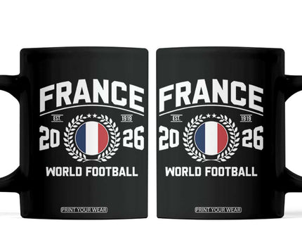 France Soccer Fan French Flag Patriotic Sports Coffee Mug