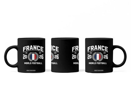 France Soccer Fan French Flag Patriotic Sports Coffee Mug