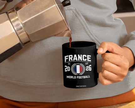 France Soccer Fan French Flag Patriotic Sports Coffee Mug