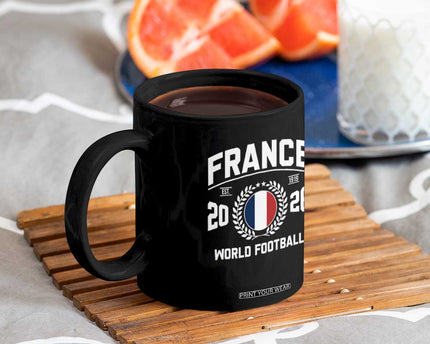 France Soccer Fan French Flag Patriotic Sports Coffee Mug