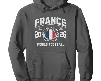 France Soccer Fan French Flag Patriotic Sports Hoodie
