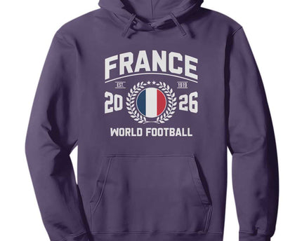 France Soccer Fan French Flag Patriotic Sports Hoodie