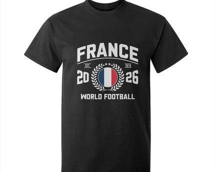 France Soccer Fan French Flag Patriotic Sports T-Shirt