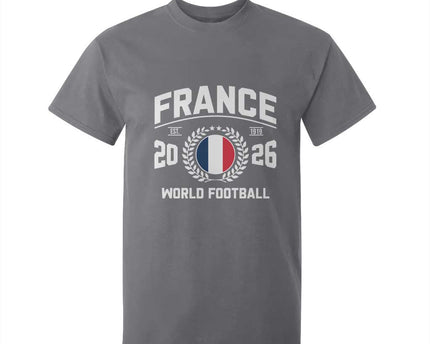 France Soccer Fan French Flag Patriotic Sports T-Shirt