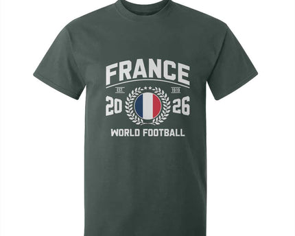 France Soccer Fan French Flag Patriotic Sports T-Shirt