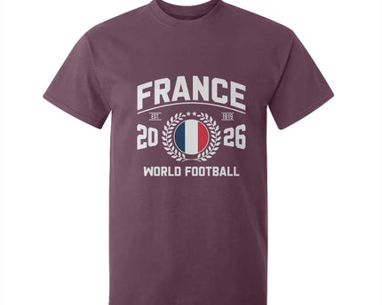 France Soccer Fan French Flag Patriotic Sports T-Shirt