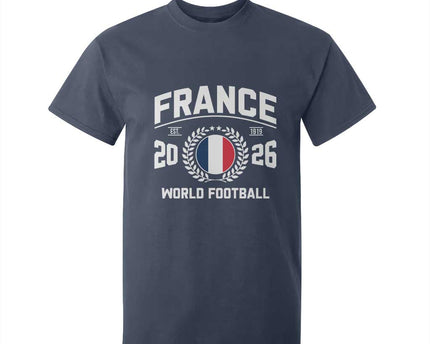 France Soccer Fan French Flag Patriotic Sports T-Shirt