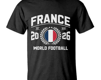 France Soccer Fan French Flag Patriotic Sports T-Shirt