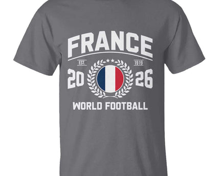 France Soccer Fan French Flag Patriotic Sports T-Shirt