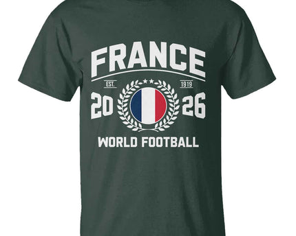 France Soccer Fan French Flag Patriotic Sports T-Shirt