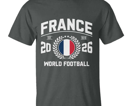 France Soccer Fan French Flag Patriotic Sports T-Shirt