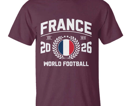 France Soccer Fan French Flag Patriotic Sports T-Shirt