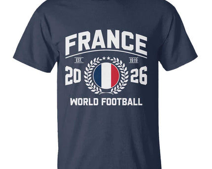 France Soccer Fan French Flag Patriotic Sports T-Shirt