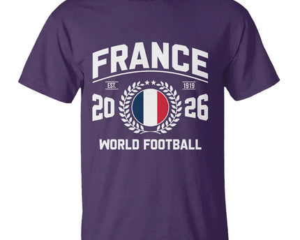 France Soccer Fan French Flag Patriotic Sports T-Shirt