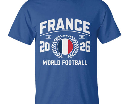 France Soccer Fan French Flag Patriotic Sports T-Shirt