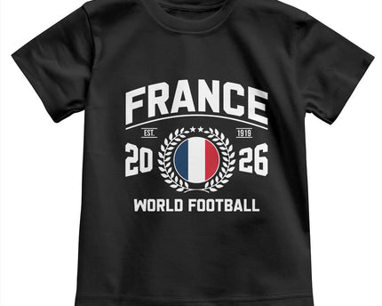 France Soccer Fan French Flag Patriotic Sports Toddler T-Shirt