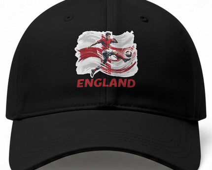 England Soccer Fan English Flag Baseball Cap