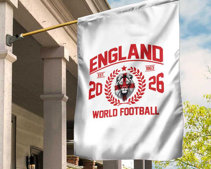 England Football Flag Garden Flag Lion St George Cross Soccer Fan Patriotic
