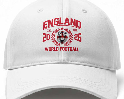 England Football Flag Baseball Cap Lion St George Cross Soccer Fan Patriotic