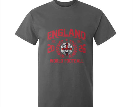 England Football Flag T-Shirt For Kid Lion St George Cross Soccer Fan Patriotic