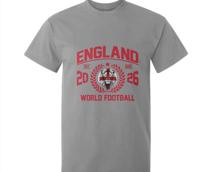 England Football Flag T-Shirt For Kid Lion St George Cross Soccer Fan Patriotic