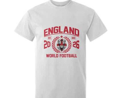 England Football Flag T-Shirt For Kid Lion St George Cross Soccer Fan Patriotic