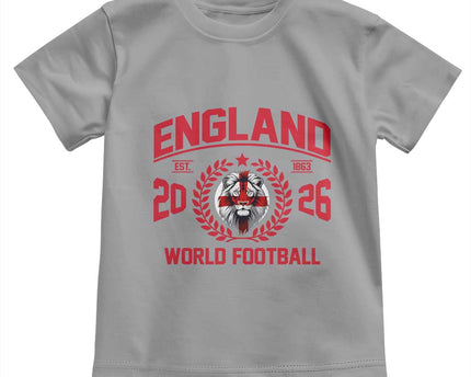 England Football Flag Toddler T-Shirt Lion St George Cross Soccer Fan Patriotic