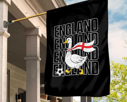 England Soccer Football Garden Flag Silly Goose England Flag Fan Supporter