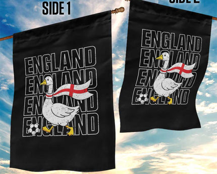 England Soccer Football Garden Flag Silly Goose England Flag Fan Supporter