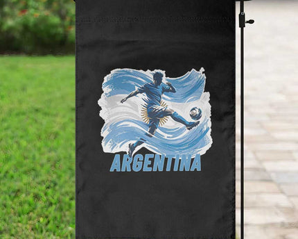 Argentina Soccer Fan Argentinian Flag Patriotic Sports Garden Flag